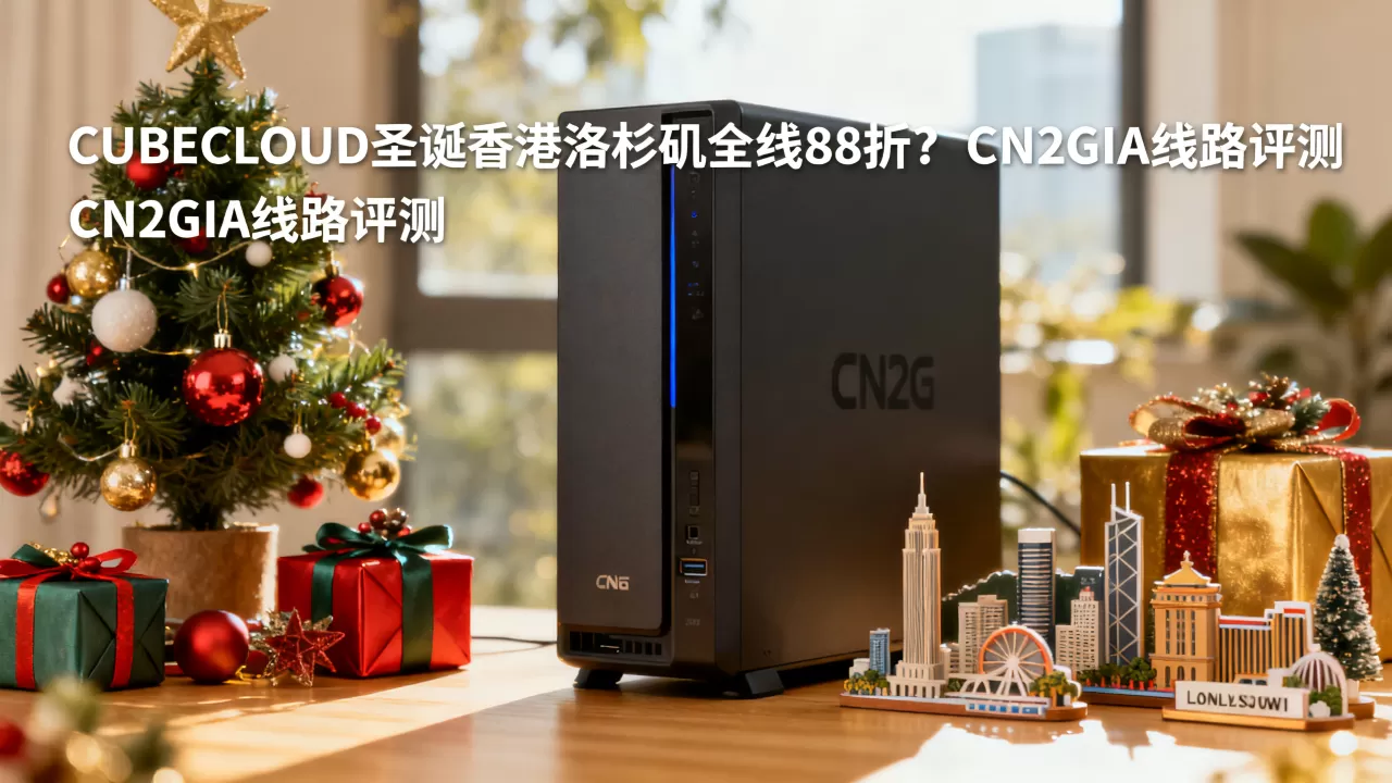 CUBECLOUD圣诞香港洛杉矶全线88折？CN2GIA线路评测