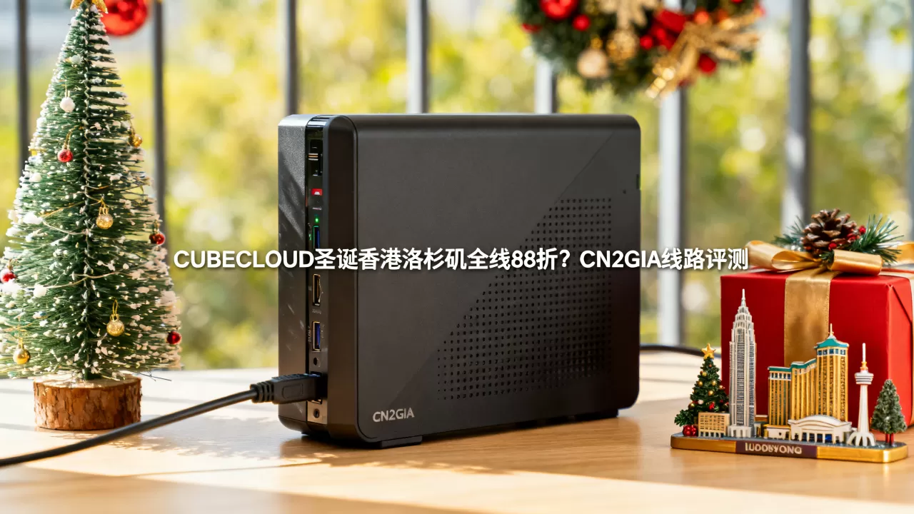 CUBECLOUD圣诞香港洛杉矶全线88折？CN2GIA线路评测