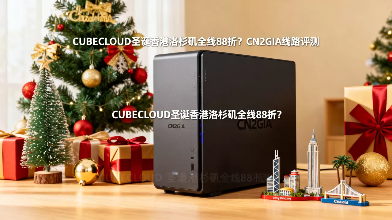 CUBECLOUD圣诞香港洛杉矶全线88折？CN2GIA线路评测