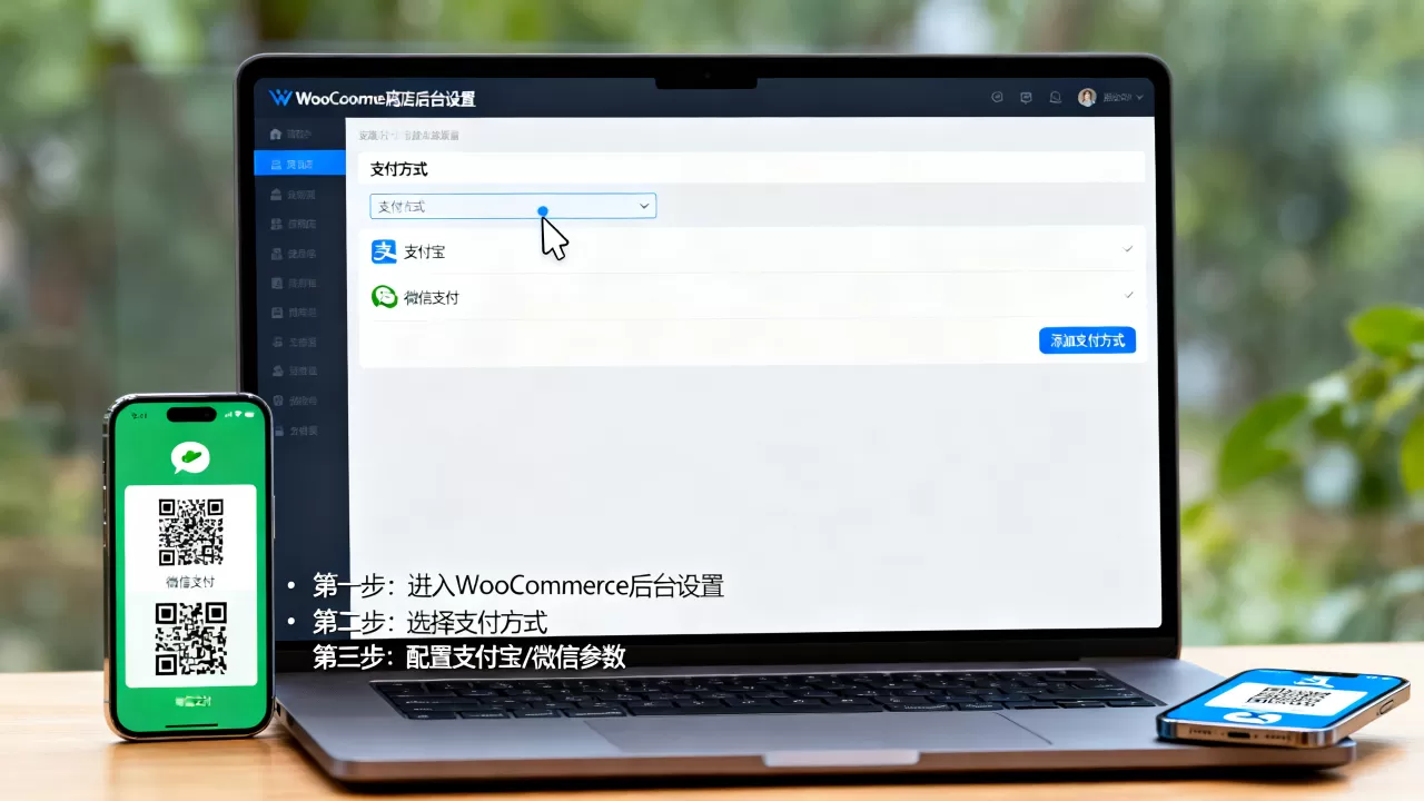 WooCommerce商店怎么设置付款方式?WooCommerce添加支付宝微信 WooCommerce商店怎么设置付款方式?WooCommerce添加支付宝微信