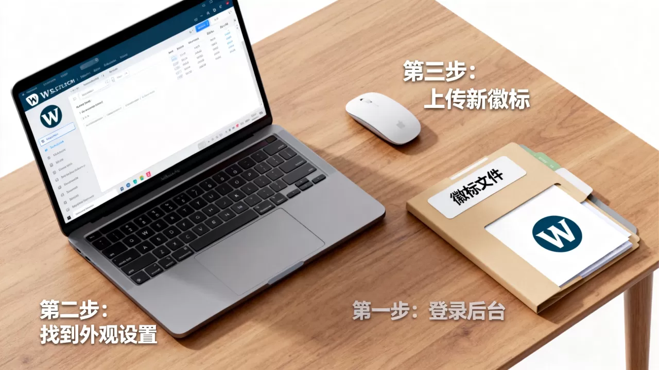 如何改造WordPress网站徽标?WordPress徽标更换教程 如何改造WordPress网站徽标?WordPress徽标更换教程