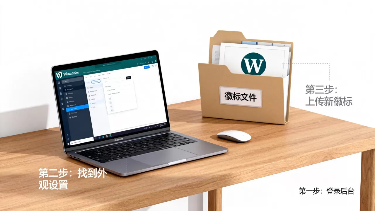 如何改造WordPress网站徽标?WordPress徽标更换教程 如何改造WordPress网站徽标?WordPress徽标更换教程