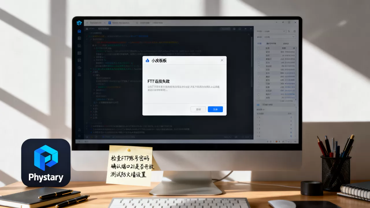 小皮面板FTP连不上怎么解决?phpstudy ftp连接失败原因 小皮面板FTP连不上怎么解决?phpstudy ftp连接失败原因