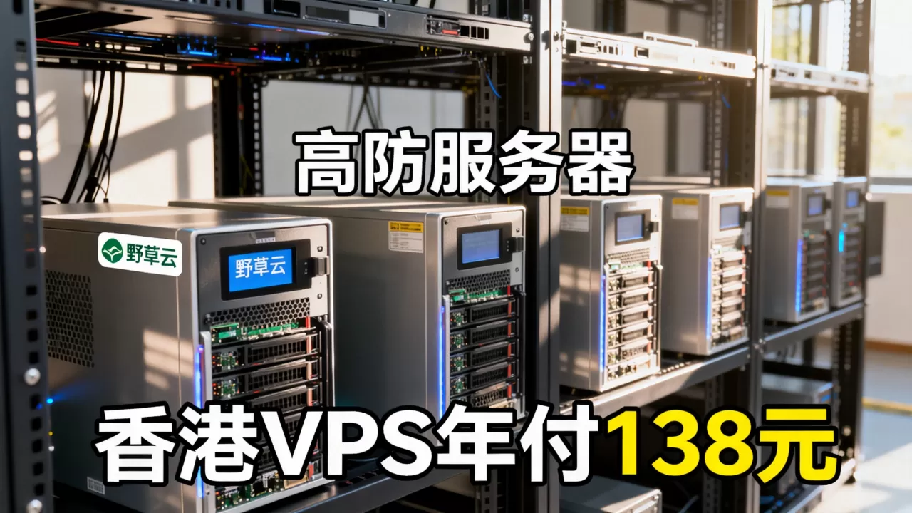 野草云香港VPS年付138元靠谱吗?香港高防服务器推荐 野草云香港VPS年付138元靠谱吗?香港高防服务器推荐
