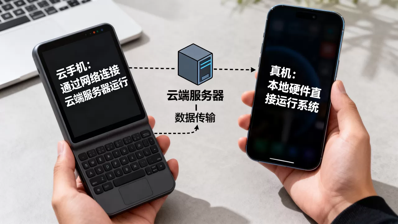 云手机是怎么工作的？云手机和真机有什么区别