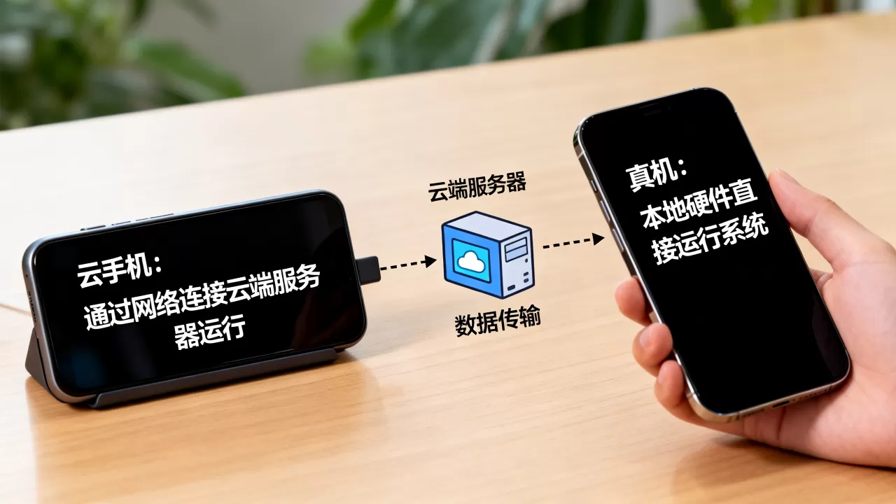 云手机是怎么工作的？云手机和真机有什么区别