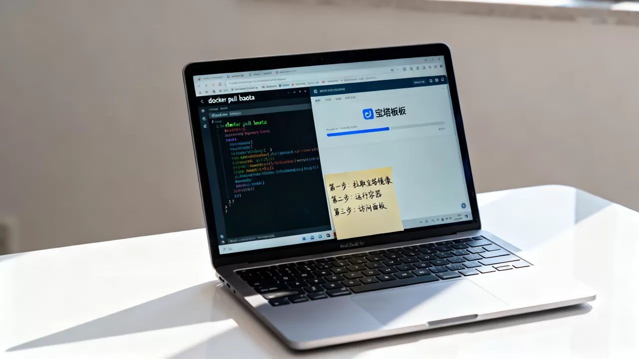 Docker怎么装宝塔面板？docker安装宝塔面板教程