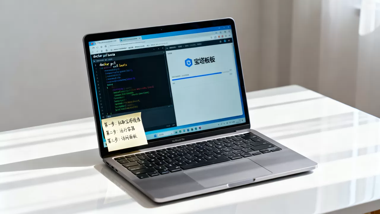 Docker怎么装宝塔面板？docker安装宝塔面板教程