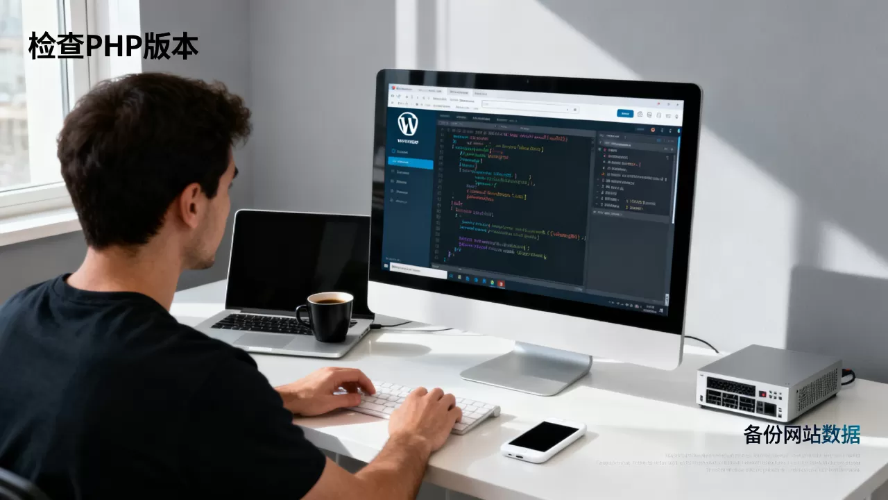 WordPress如何更新PHP？php版本过低导致网站无法打开怎么办