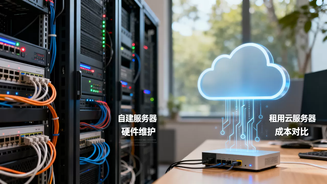 公司想自建云服务器靠谱吗？自建服务器与租用云服务器的区别