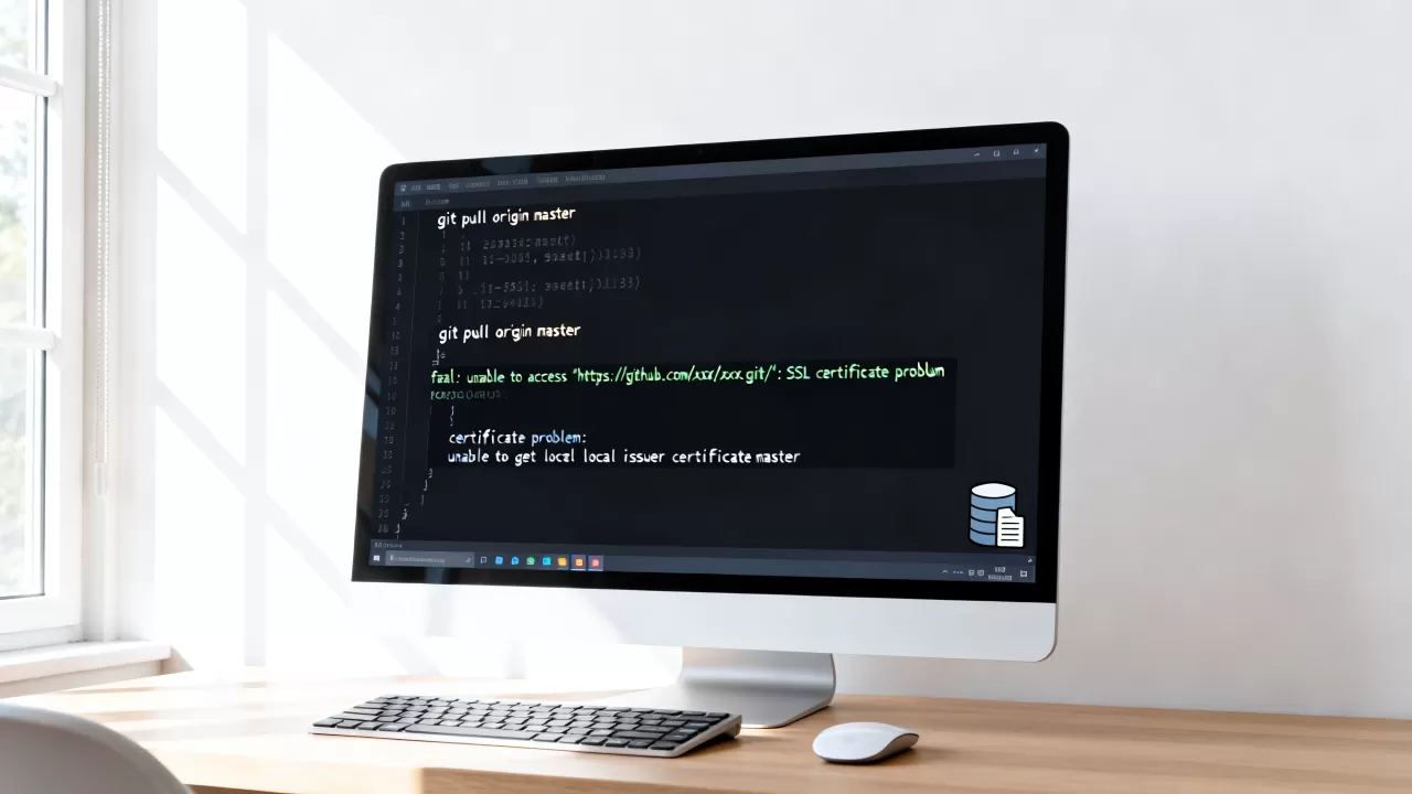 git拉取数据库报错怎么办？git拉取数据库教程