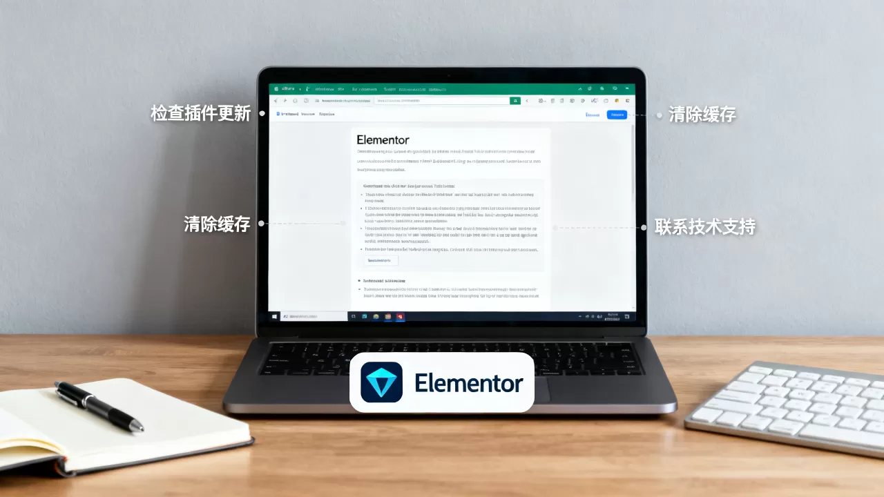 Elementor页面报错怎么办？Elementor插件常见问题解决方法