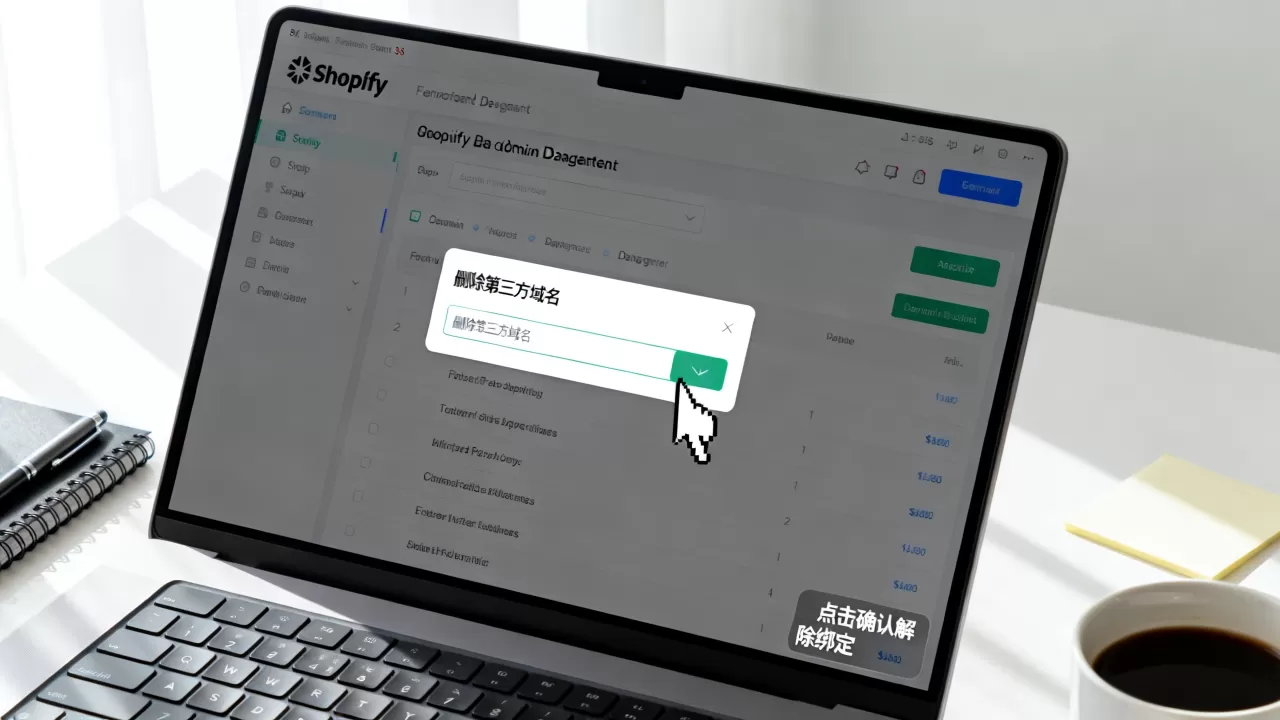 Shopify怎么删除第三方域名？如何解除域名绑定