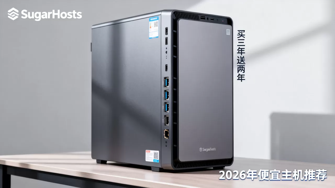 SugarHosts糖果主机买三年送两年是真的吗？2026年便宜主机推荐