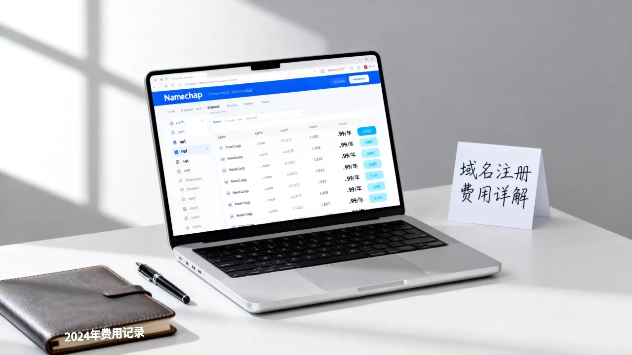Namecheap域名注册多少钱一年？域名注册费用详解