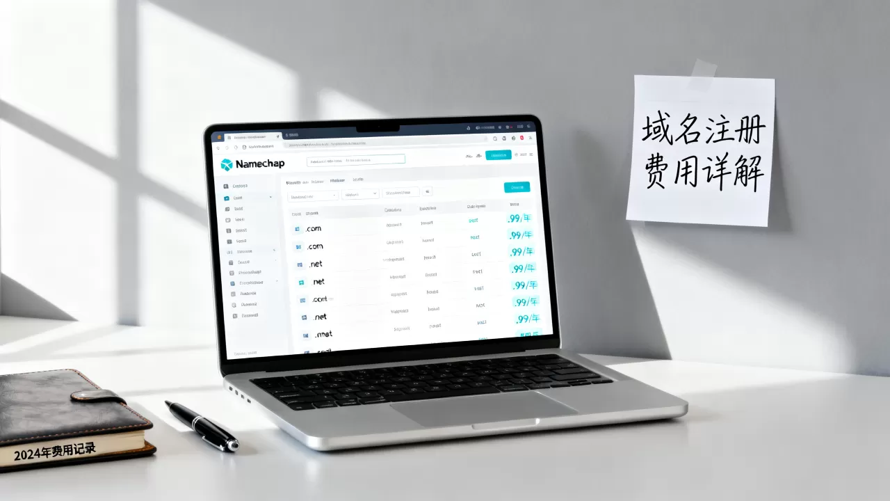 Namecheap域名注册多少钱一年？域名注册费用详解