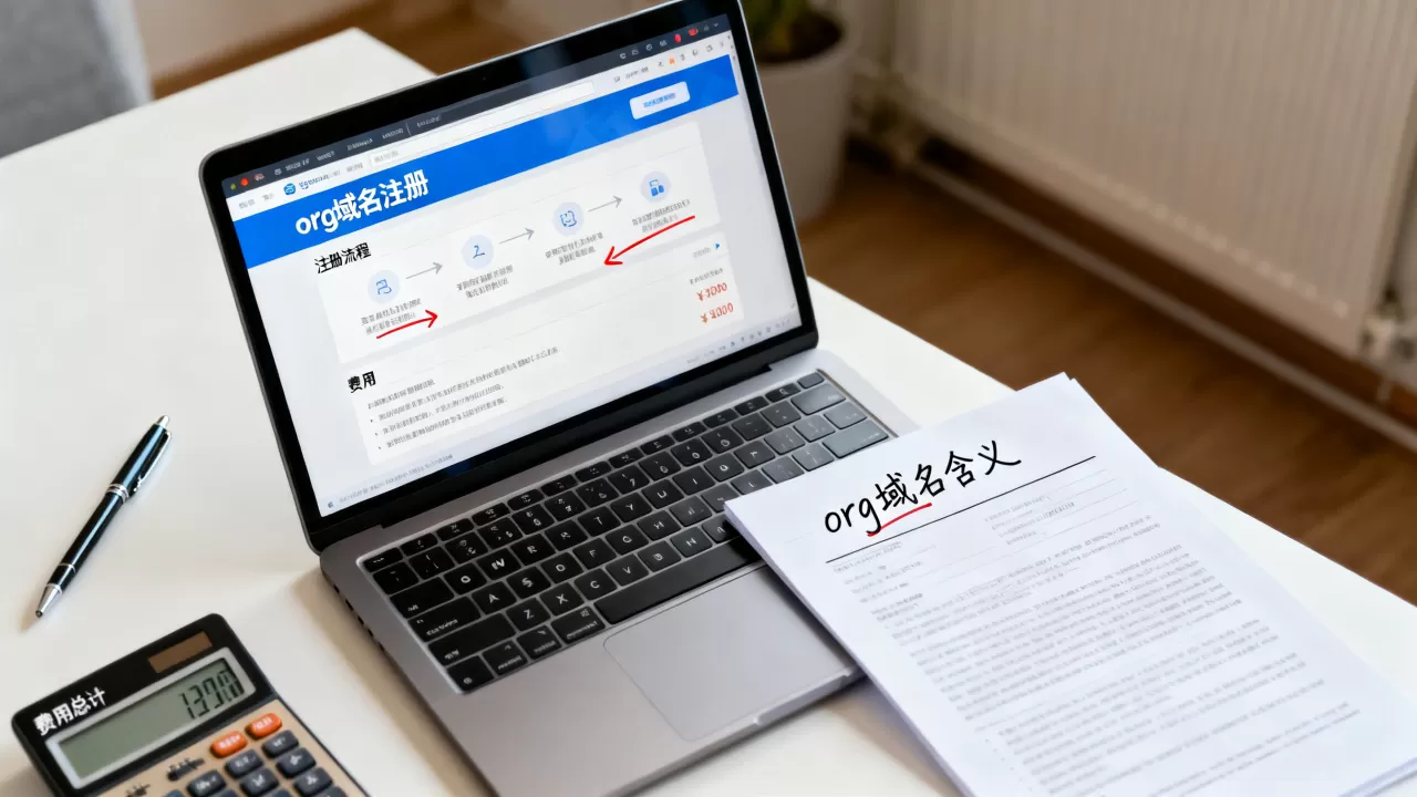 org域名是什么意思？org域名注册流程及费用详解