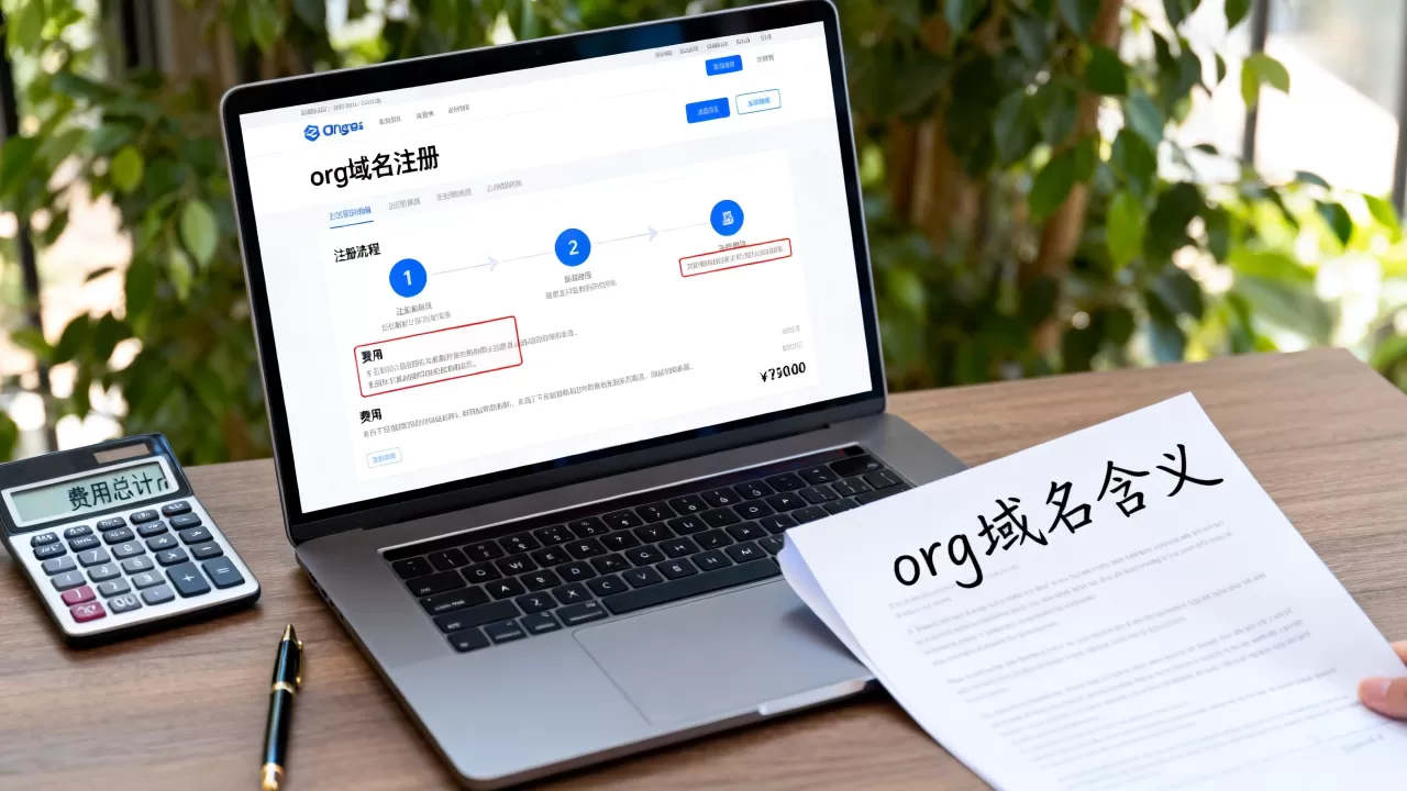 org域名是什么意思？org域名注册流程及费用详解