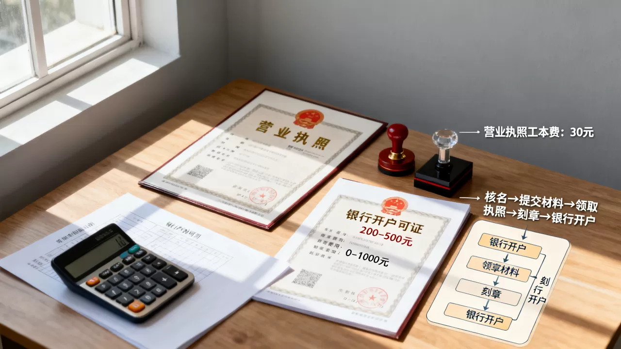 注册公司到底要花多少钱？公司注册费用明细及流程