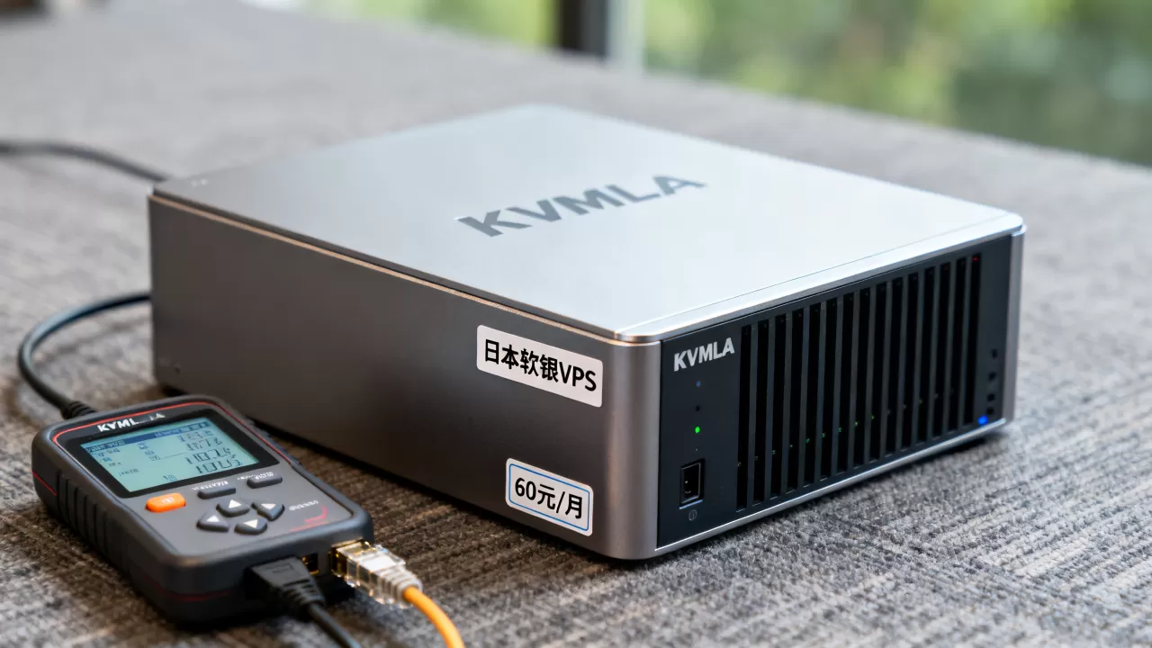KVMLA元旦优惠60元/月值得买吗，日本软银VPS测评