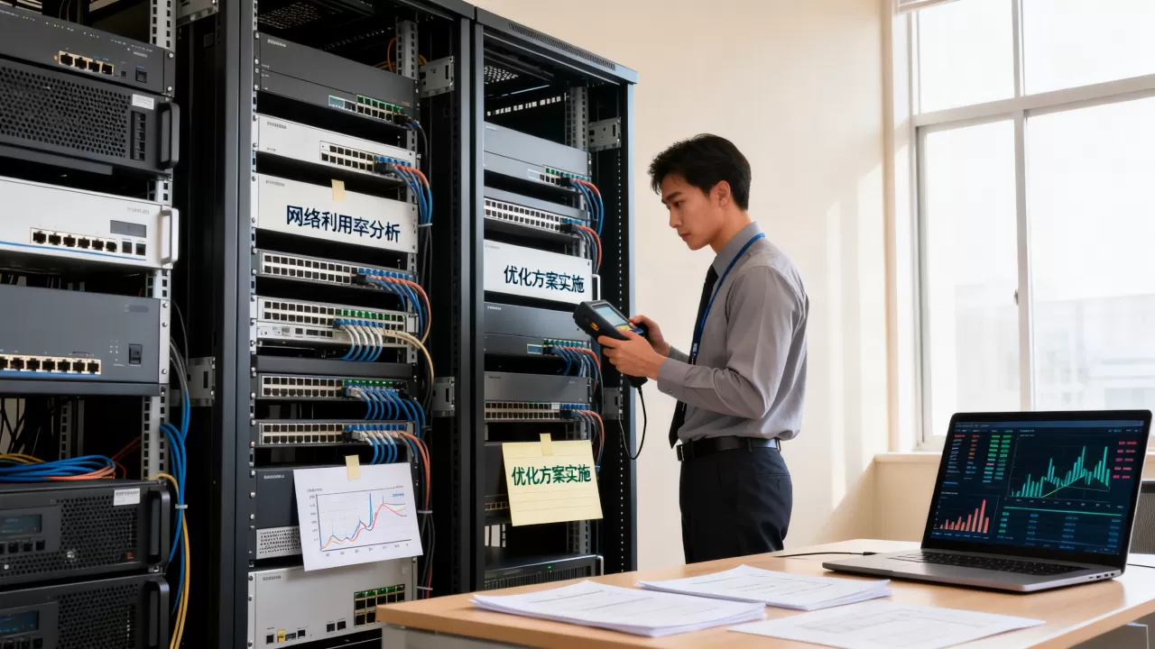 公司网络利用率低怎么办，企业网络优化方案