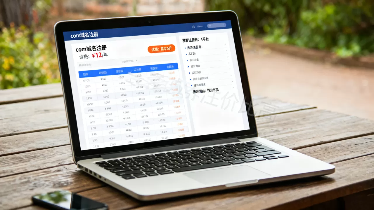 com域名注册哪家最便宜？便宜com域名注册商推荐