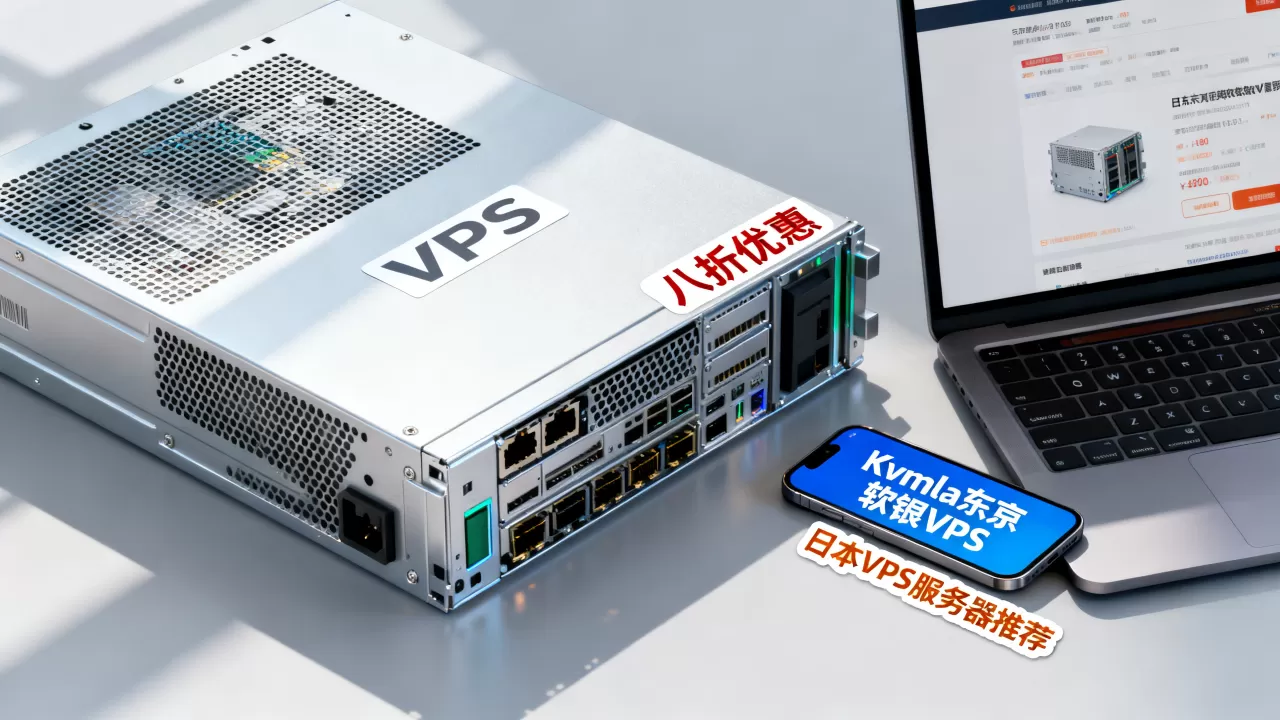 Kvmla东京软银VPS八折怎么买？日本VPS服务器推荐