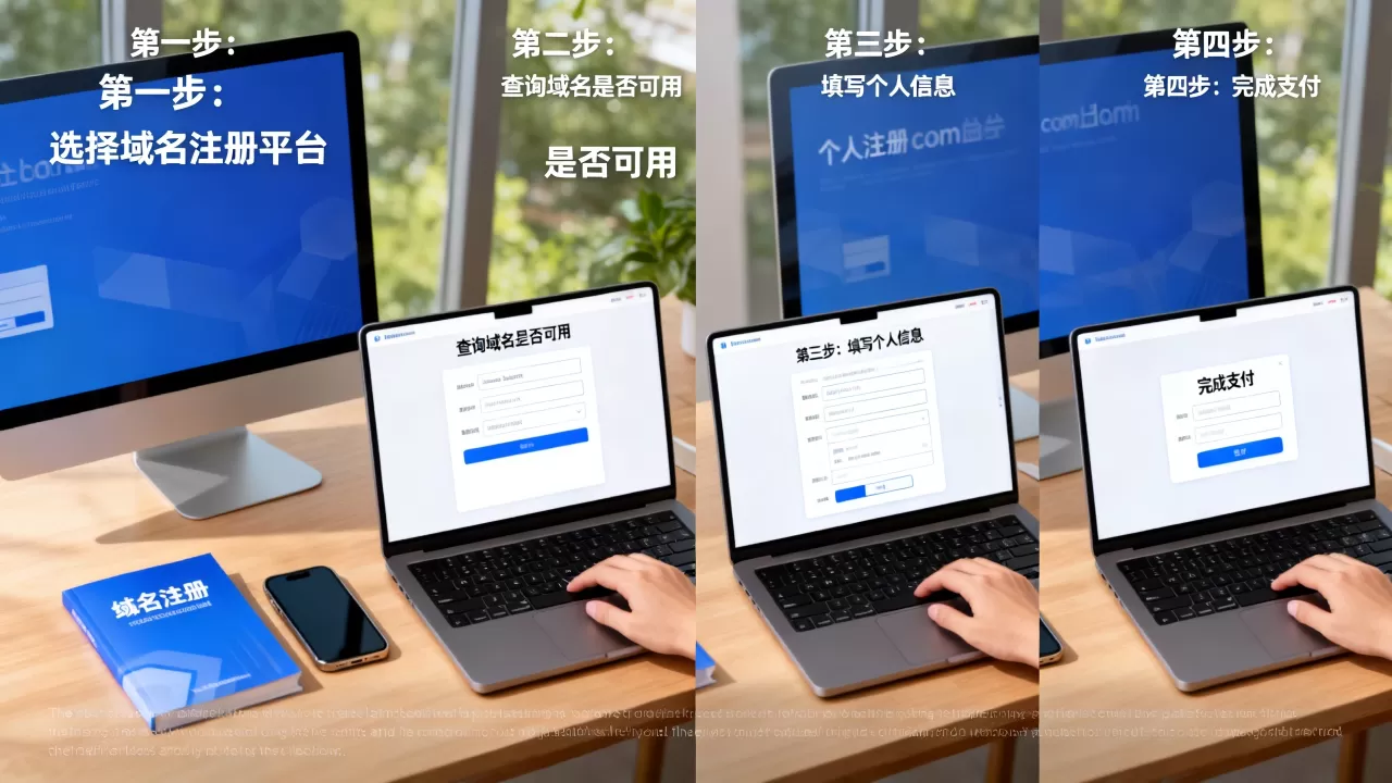 个人可以注册com域名吗？个人如何注册com域名