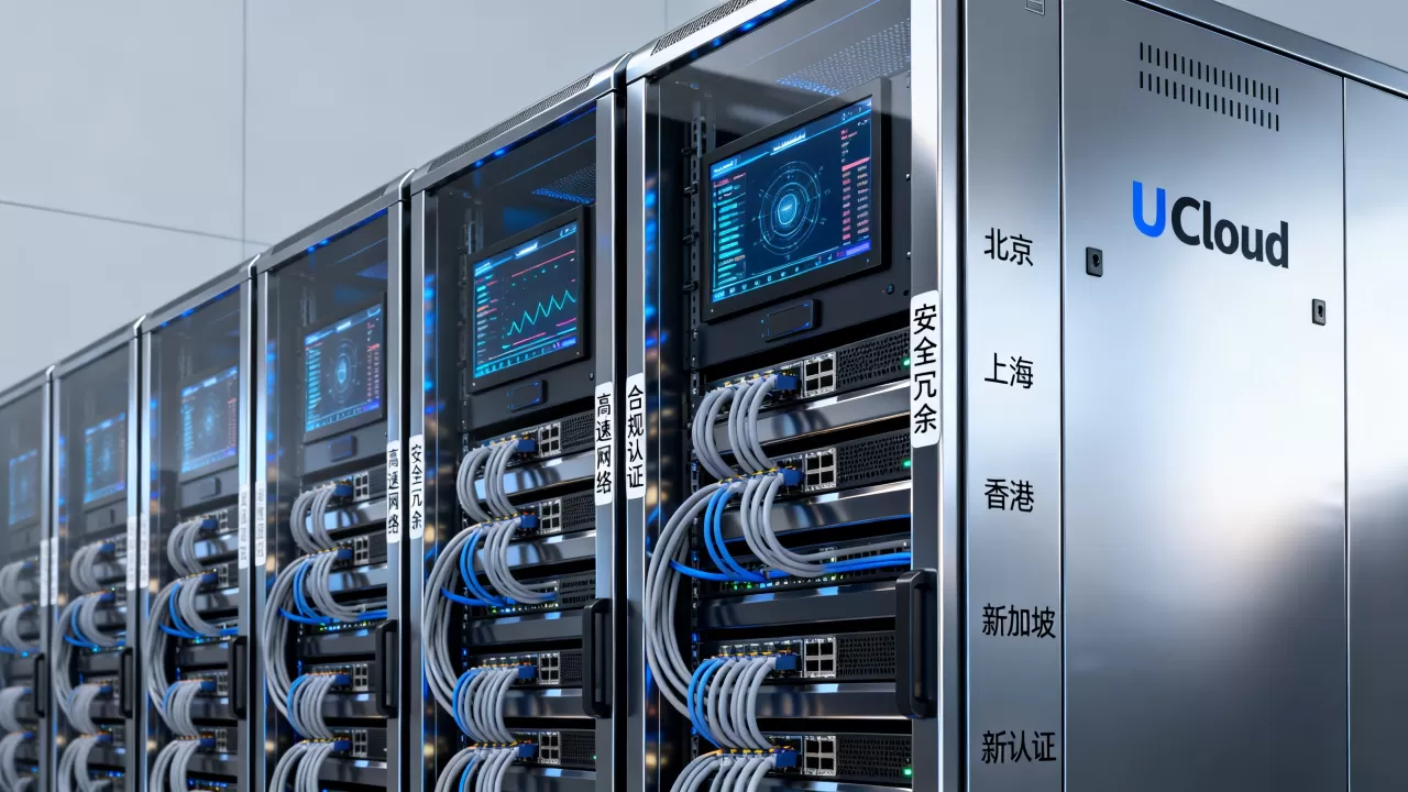 UCloud机柜托管机房分布在哪？国内海外托管服务优势详解