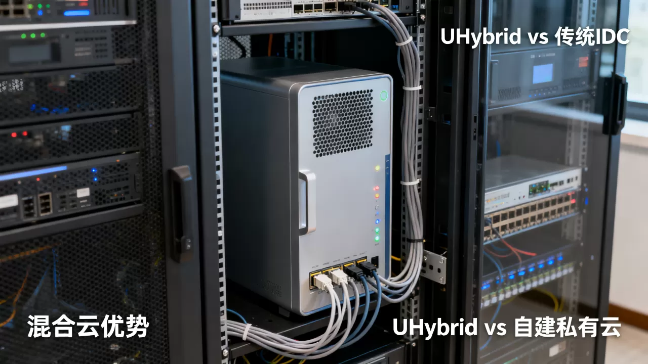 为何选混合云？UHybrid相比传统IDC和自建私有云优势在哪