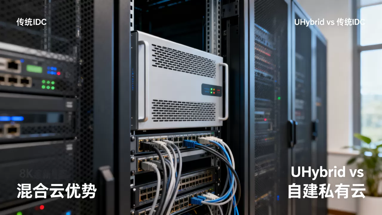 为何选混合云？UHybrid相比传统IDC和自建私有云优势在哪