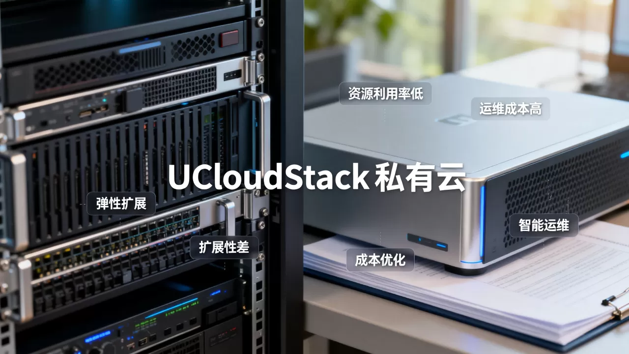 传统自建私有云有哪些痛点？UCloudStack私有云解决方案