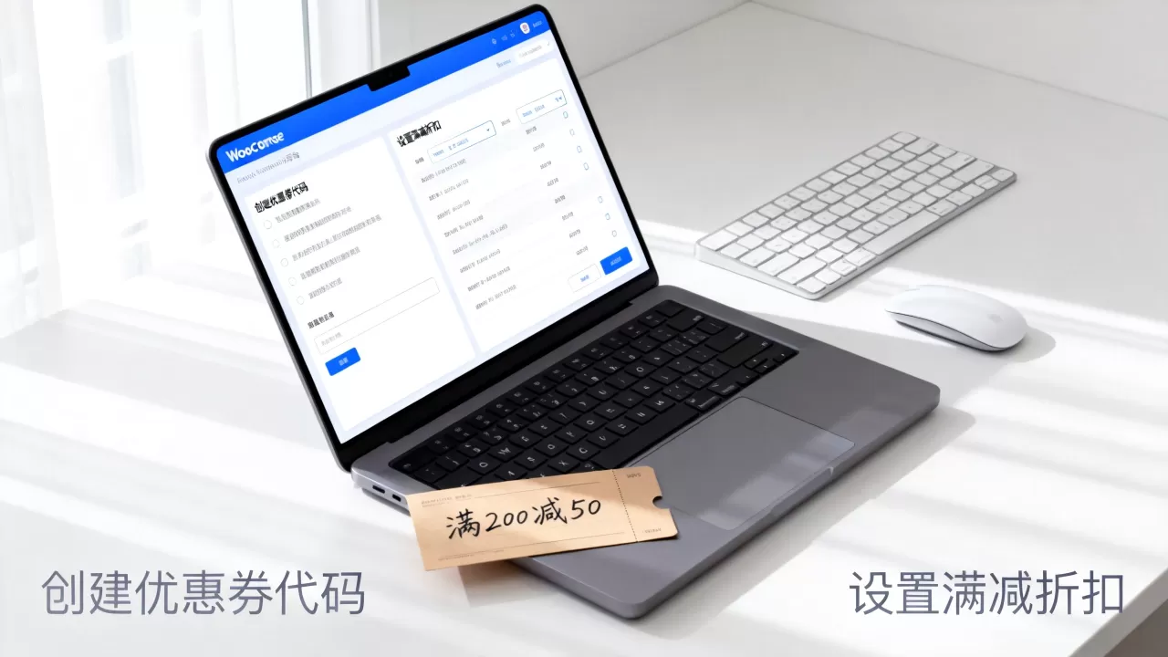 WooCommerce怎么创建优惠券代码？如何设置满减折扣