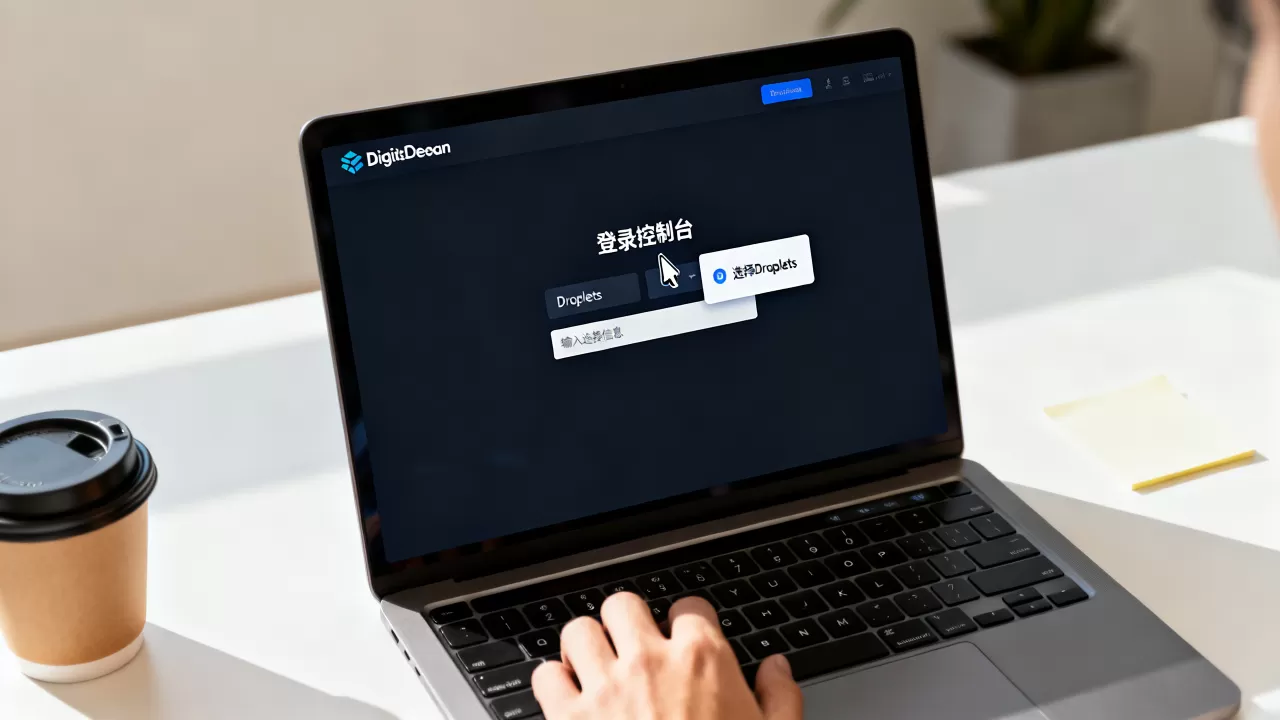 如何登录DigitalOcean控制台连接Droplets？DigitalOcean Droplets连接教程