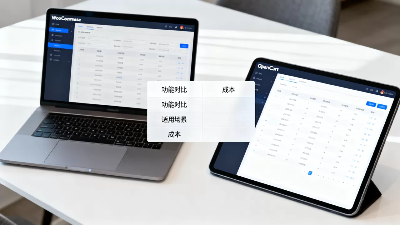WooCommerce和OpenCart到底选哪个?跨境电商建站系统怎么选 WooCommerce和OpenCart到底选哪个?跨境电商建站系统怎么选