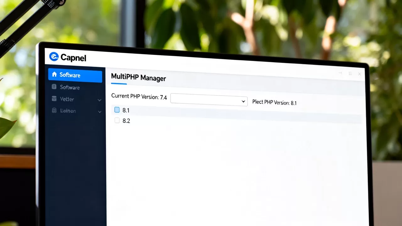cPanel怎么修改PHP版本version？cpanel面板如何切换php版本