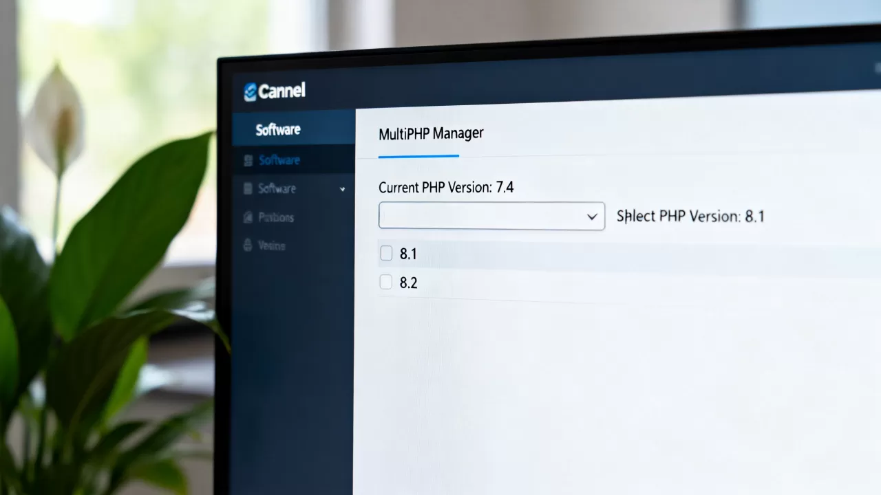 cPanel怎么修改PHP版本version？cpanel面板如何切换php版本