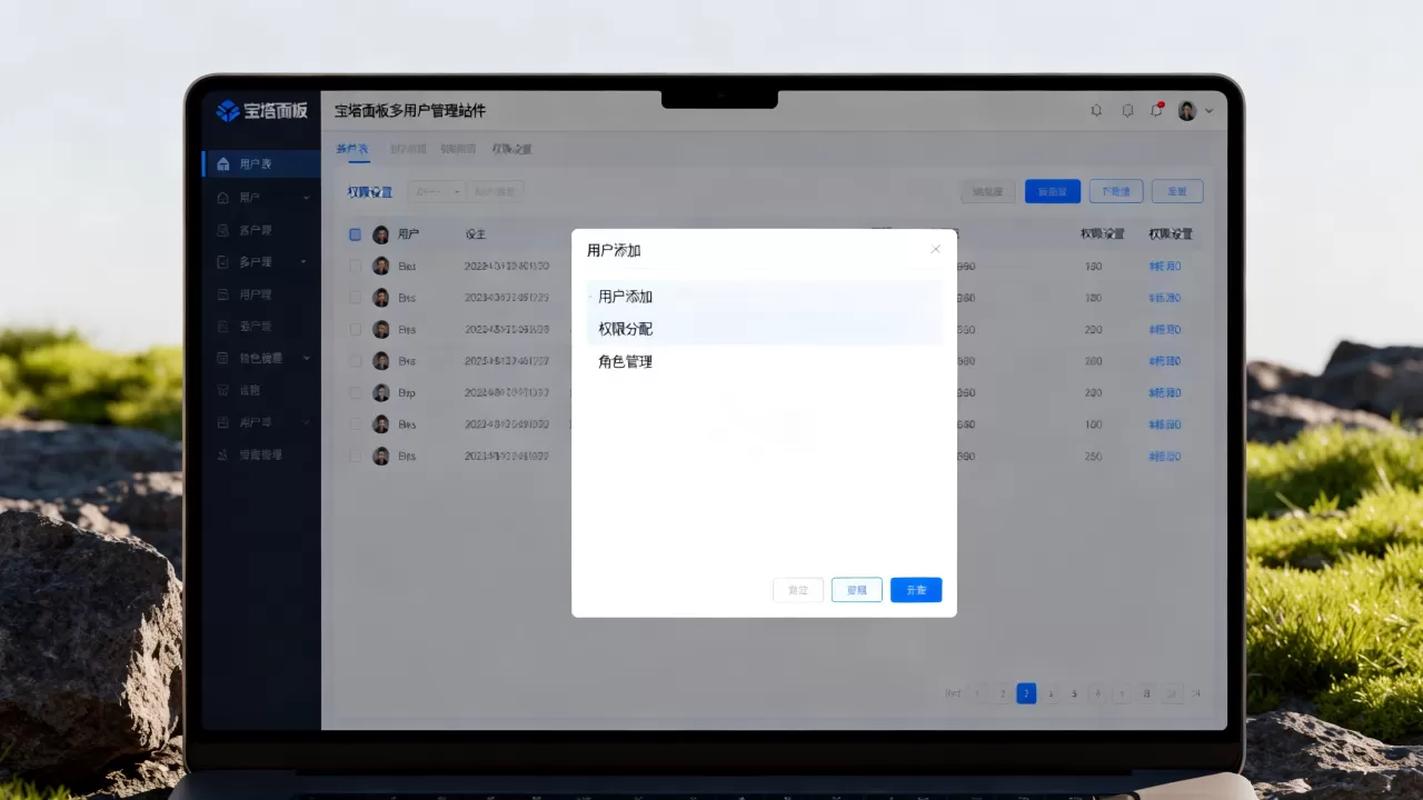 宝塔面板多用户管理插件怎么用?宝塔面板多用户权限设置 宝塔面板多用户管理插件怎么用?宝塔面板多用户权限设置