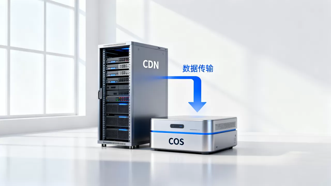腾讯云CDN和COS区别是什么？腾讯云CDN和COS搭配使用