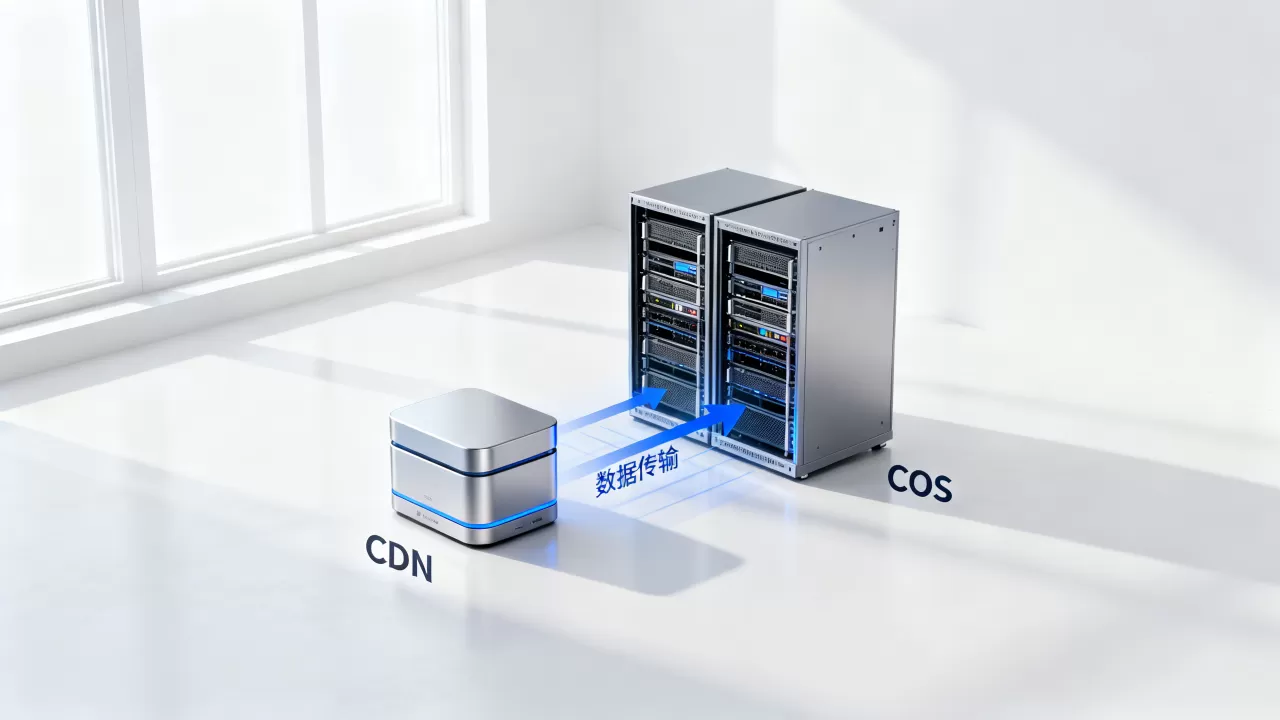 腾讯云CDN和COS区别是什么？腾讯云CDN和COS搭配使用