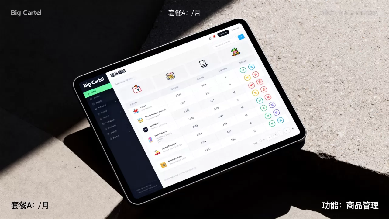 Big Cartel建站靠谱吗？Big Cartel套餐价格及功能详解