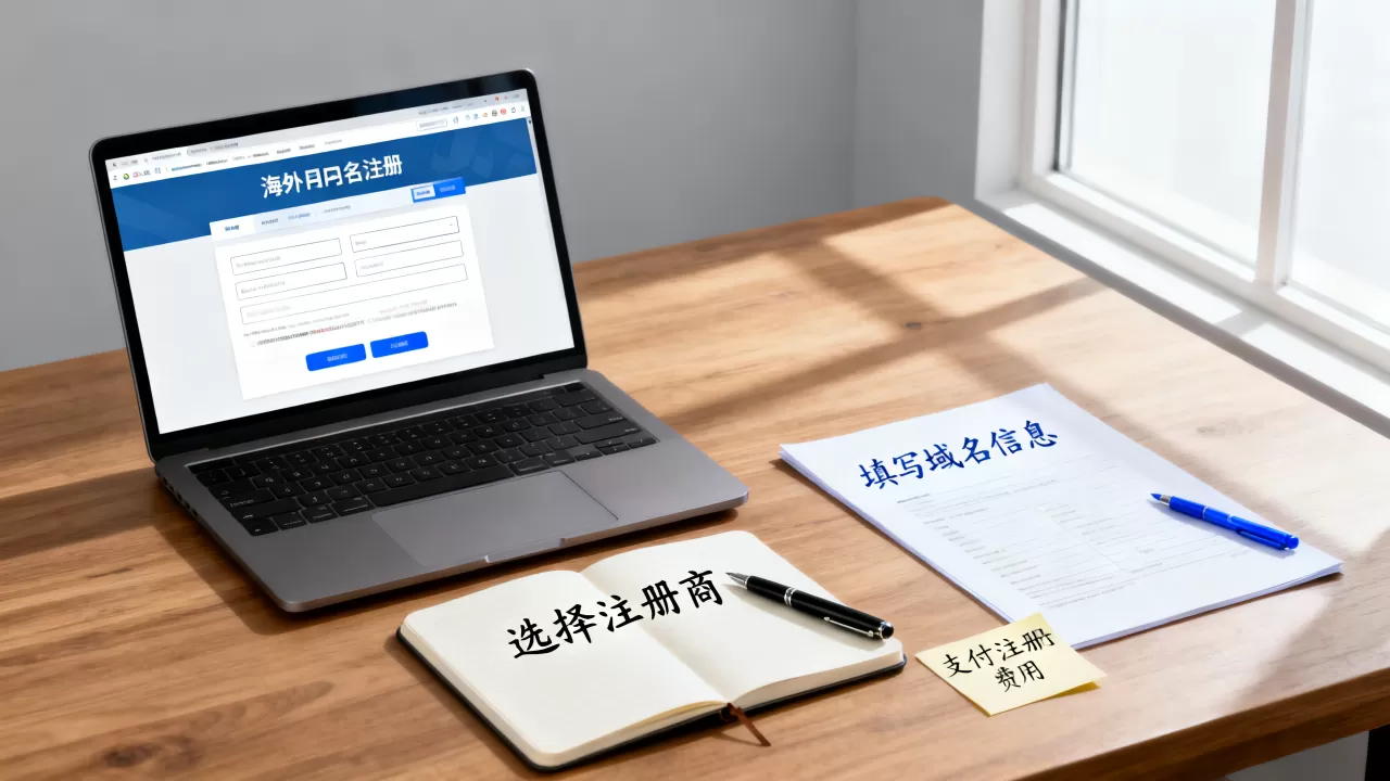 申请国外域名流程复杂吗？如何注册海外域名