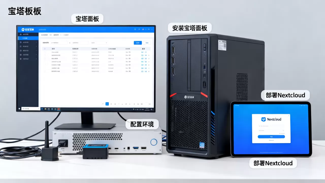 宝塔面板如何安装配置部署Nextcloud？Nextcloud私有云搭建教程