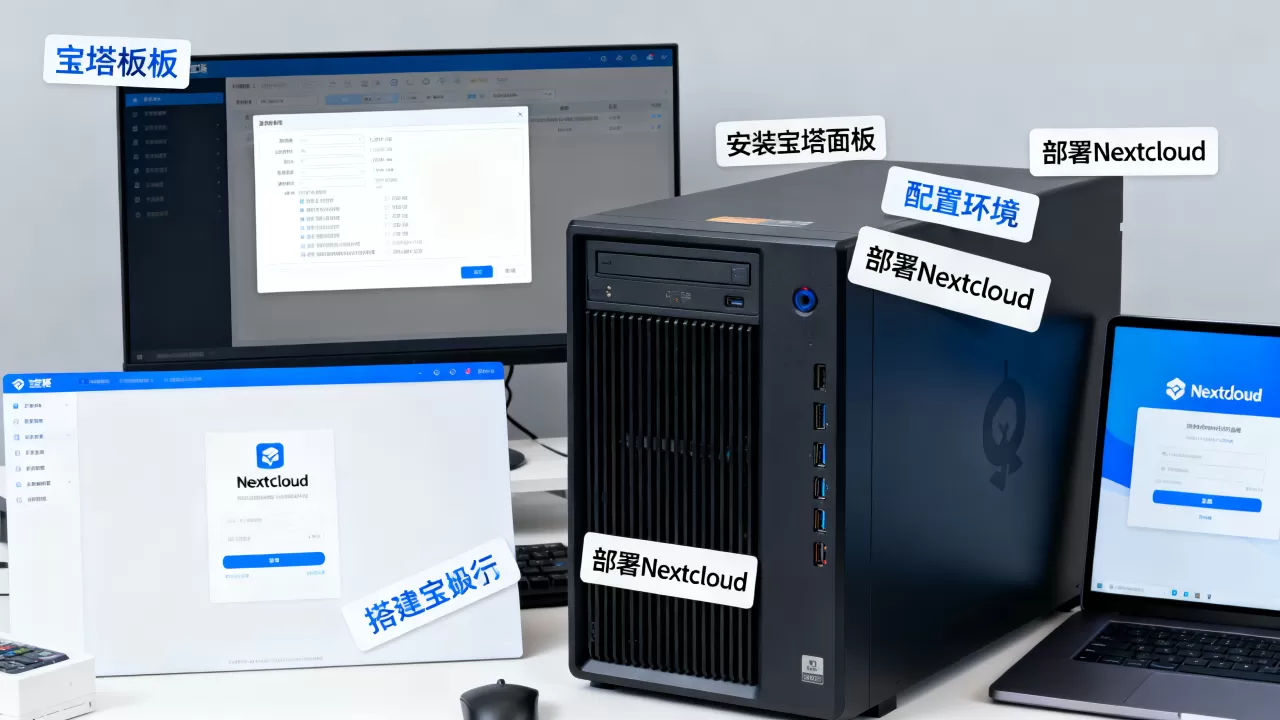 宝塔面板如何安装配置部署Nextcloud？Nextcloud私有云搭建教程