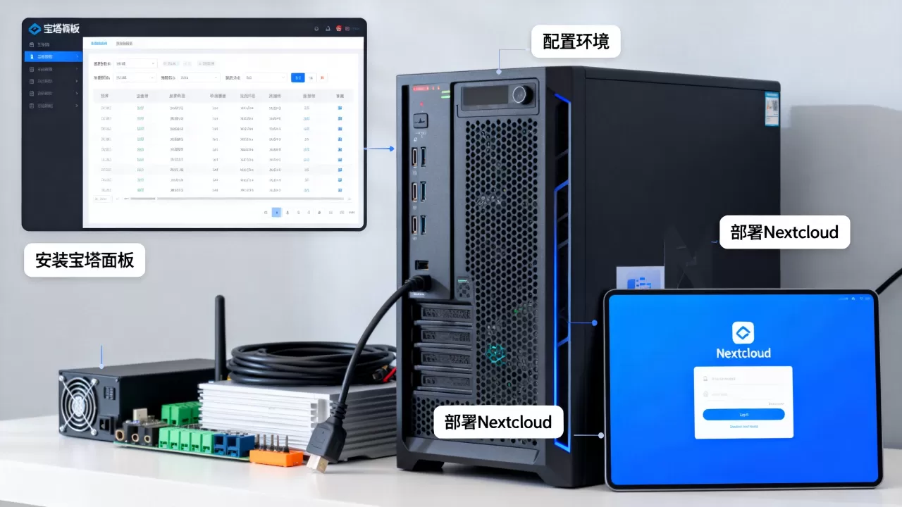 宝塔面板如何安装配置部署Nextcloud？Nextcloud私有云搭建教程