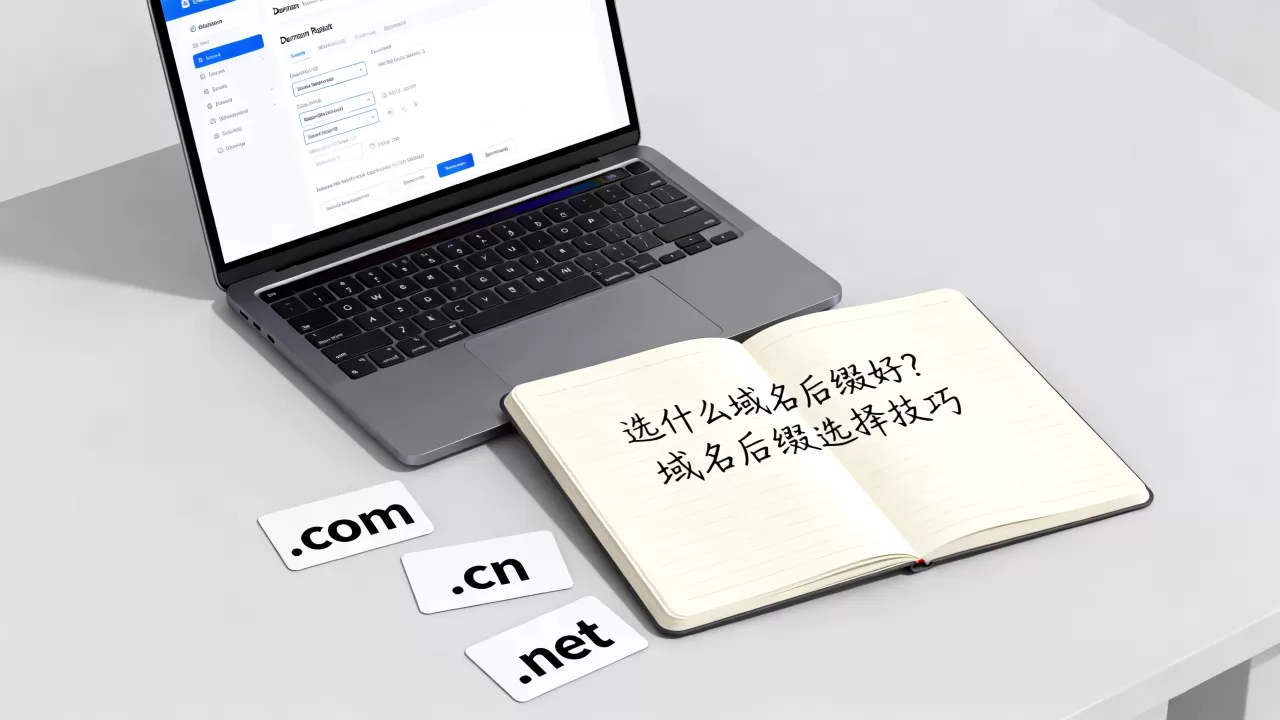 选什么域名后缀好？域名后缀选择技巧