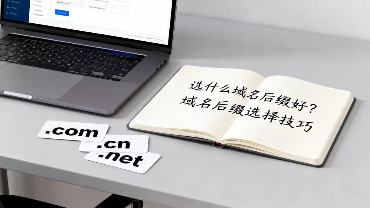 选什么域名后缀好？域名后缀选择技巧