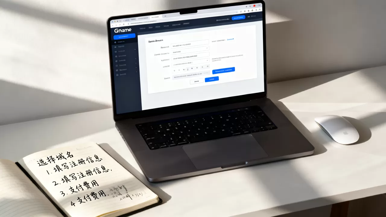 Gname域名注册入门指南有哪些技巧？域名注册流程详解