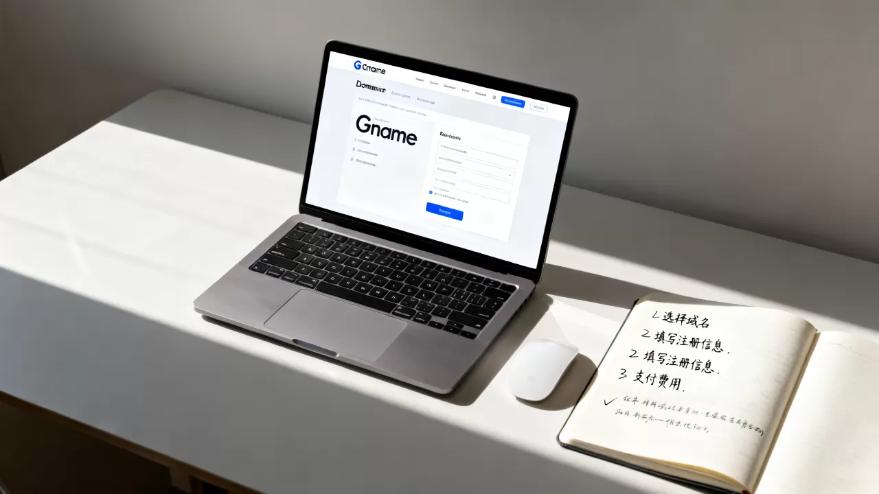 Gname域名注册入门指南有哪些技巧？域名注册流程详解