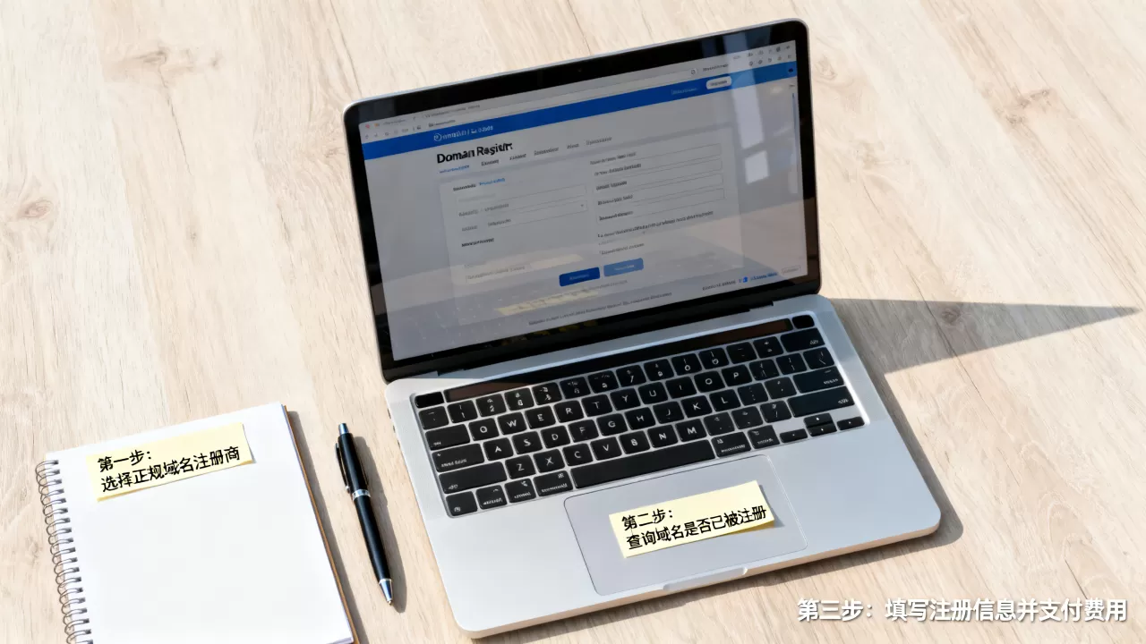 如何申请网站域名？域名注册流程及注意事项
